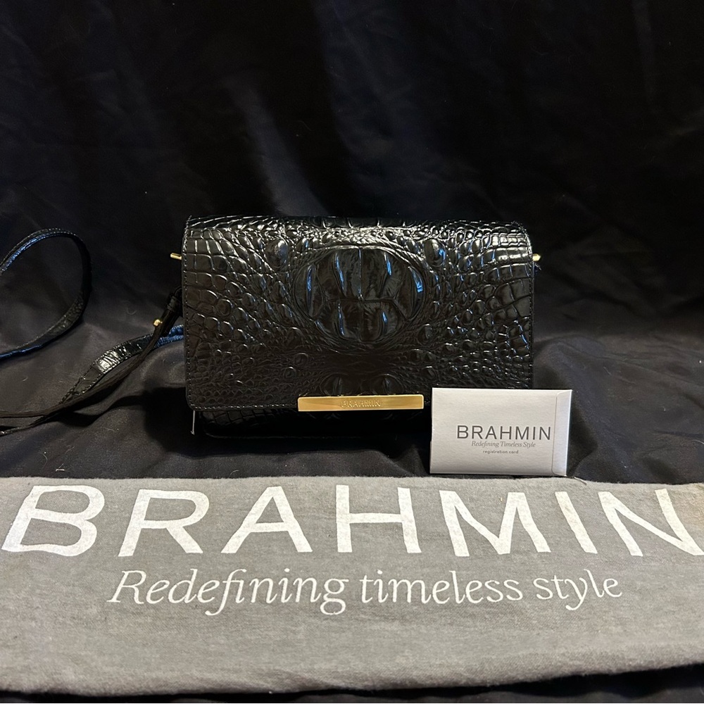 NEW BLACK BRAHMIN SHOULDER BAG